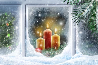 Christmas Snow Wallpapers   134531