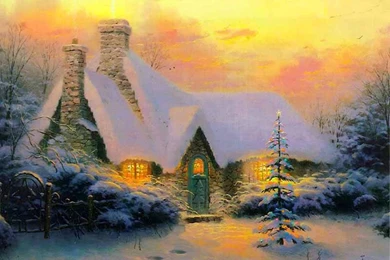 Christmas winter scenes wallpaper free 211.jpg