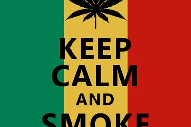 Keep Calm Smoke Weed Jamaican Backgrounds