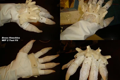 Predator Brass Knuckles WIP2 By Uratz Studios On DeviantArt