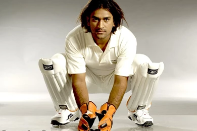 Mahendra Singh Dhoni Wicket Wallpapers