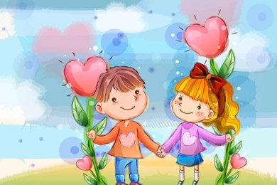 Cartoon Love Wallpapers   Wallpapers High Definition