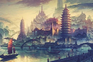 Asian Fantasy World   Awesome Wallpapers And Cool Backgrounds