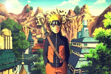 Naruto Shippuuden   Naruto Konoha (Wallpaper) By OxeloN On DeviantArt