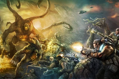 Download Wallpapers 1680x1050 Gears Of War Judgment, Art, Video ...