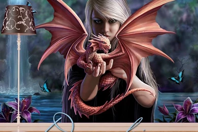 Anne Stokes Full Wall Murals   Wicked Walls