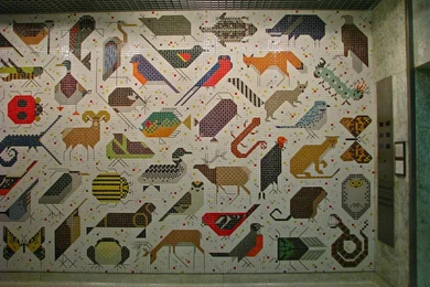 Charley Harper Mosaic