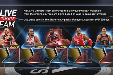 NBA Live 15 LUT Exclusive Gameplay   Starter Pack