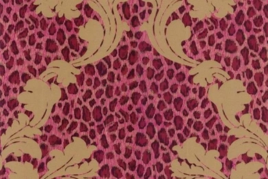 Rococo Leopard Wallpapers Eclectic Wallpapers Other Metro By ...