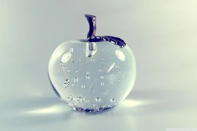 Glass Apple HD Desktop Wallpapers : High Definition : Fullscreen ...