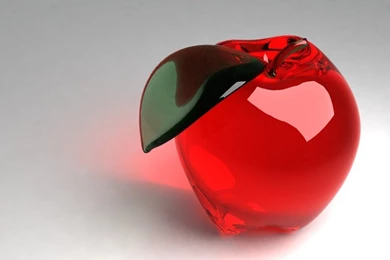Glass Apple By The crimson shoe On DeviantArt