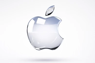 Apple Glass Logo iPad Wallpapers Download
