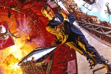 Rocket Man James Bond Agent 007 Sean Connery Wallpapers