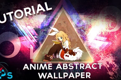Tutorial : Anime Abstract Wallpapers   YouTube