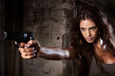 Gallery For   Girls With Guns Wallpapers
