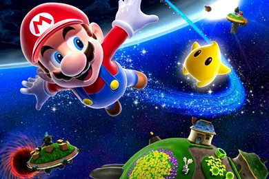 Video Games Mario 3d Super Galaxy