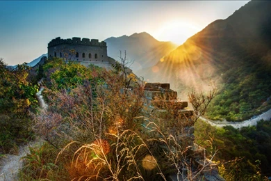 Great Wall Of China Sunset Wallpapers   Travel HD Wallpapers