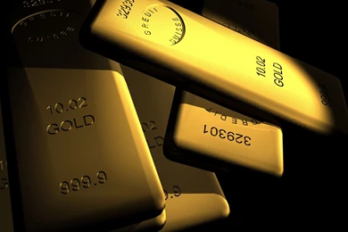 Gold Bullion Black Wallpapers