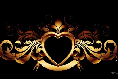 Design Black Gold Wallpapers Desktop  AtozWallpapers