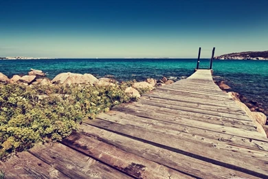 1280x800 Summer Pier Desktop PC And Mac Wallpapers