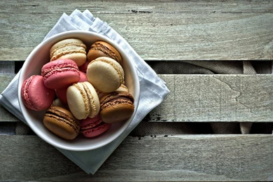 Pink And Brown Macaron Wallpapers For Android