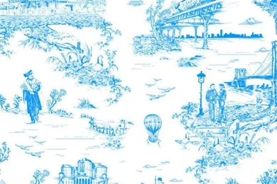 Urbanspace Interiors – Brooklyn Toile Wallpapers