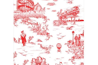 Urbanspace Interiors – Brooklyn Toile Wallpapers