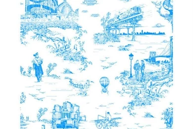 Urbanspace Interiors – Brooklyn Toile Wallpapers