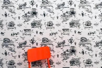 EZ Papes Wallpapers   Brooklyn Toile