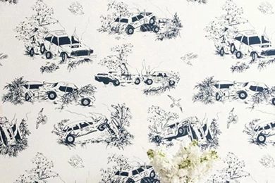 Brooklyn Brand Flat Vernacular's Quirky Wallpapers And Fabrics ...