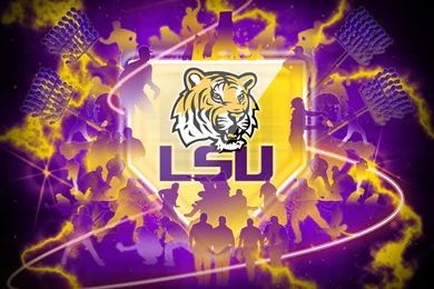 Fire LSU Tigers Fade Wallpapers Hd And Screensaver