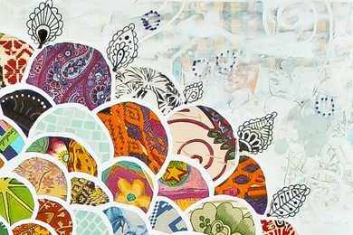 Flower Power   16 X 20 Paper Print, Bohemian, Flower Art, Flower ...