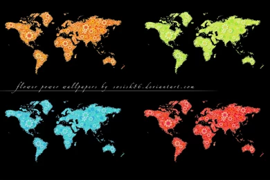 Flower Power Color Wallpapers By Sosisk86 On DeviantArt