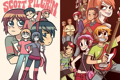 Scott Pilgrim Ramona Flowers Kim Pine Stephen Stills Wallpapers ...