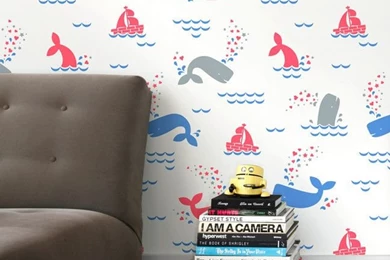 Whalentine Designer Wallpapers By Aimée Wilder. Made In The USA ...