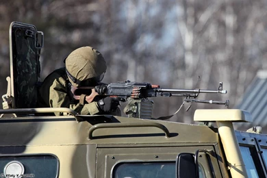 GAZ 233036 SPM 2 4x4 Armored 33rd Special Purpose Unit Peresvet ...