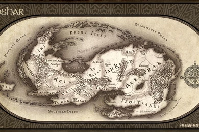 InkWing.Com: Roshar Map Wallpapers