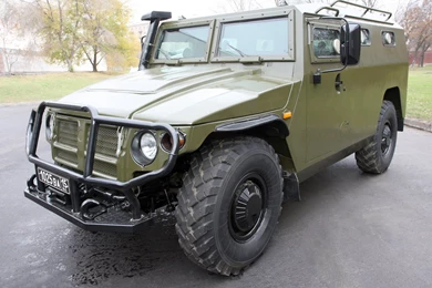 2005 GAZ 233036 SPM 2 Tiger Military Police Emergency 4x4 Awd Swat ...