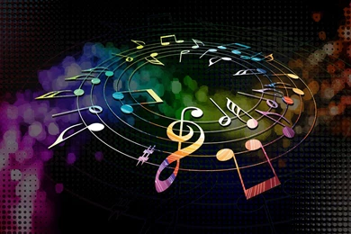 Colorful Musical Notes Mac Wallpapers Download
