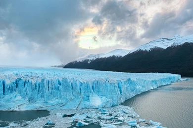 Deep Into The Patagonia Glacier Widescreen Wallpapers