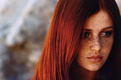 Glamour Blonde Girl Portrait Wallpapers