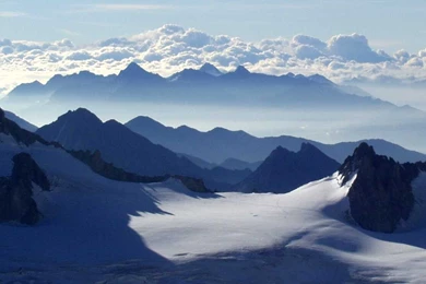 Aretes In Mountain Areas Are Glaciers Erosion Features