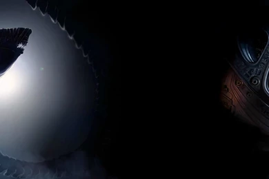 Made An Alien Dual Screen Wallpapers For My Monitors, Thought I'd ...