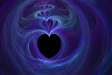 Purple Smoke Heart HD Desktop Wallpapers : Widescreen : High ...