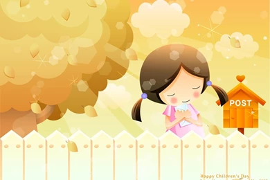 Desktop Wallpapers   Kids Post Box   Children