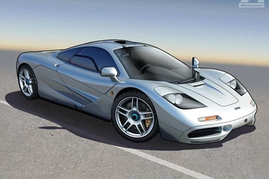 Mclaren F1 Illustration