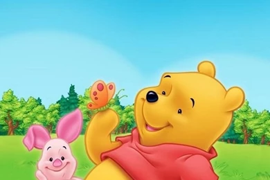 Winnie The Pooh And Piglet Original   Wallpaper.