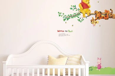 Popular Pooh Wallpaper Buy Cheap Pooh Wallpapers Lots From China ...