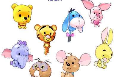 Chibi Winnie The Pooh HD Wallpapers Image For iPhone   Cartoons ...