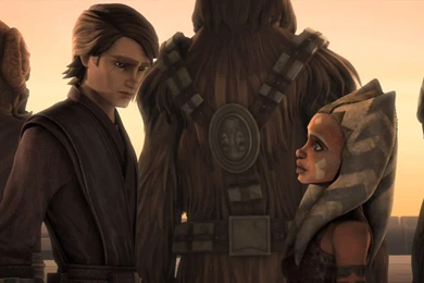 Anakin And Ahsoka   Anakin And Ahsoka Wallpapers (25843290)   Fanpop